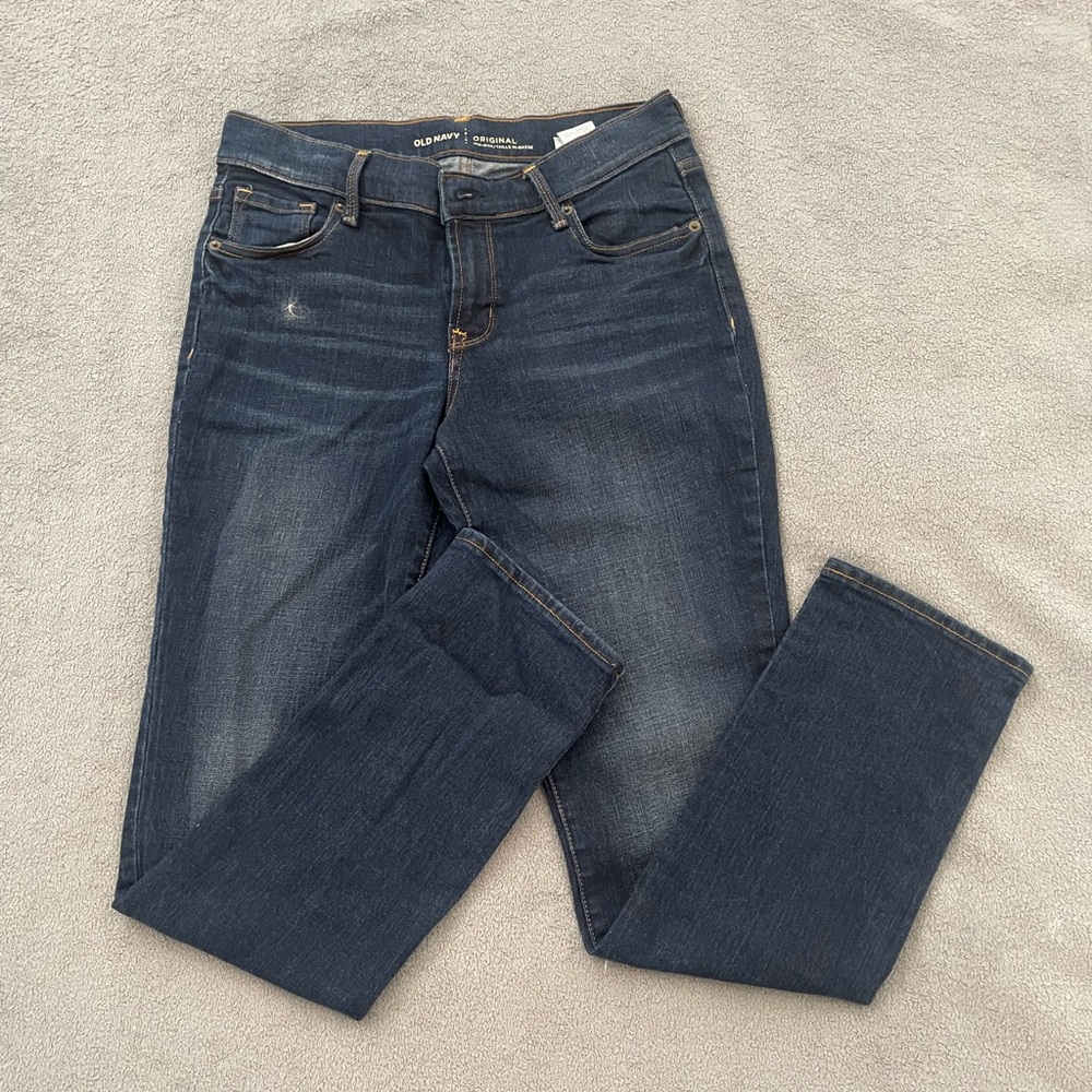 Old Navy Women's Deep Indigo Skinny Jeans